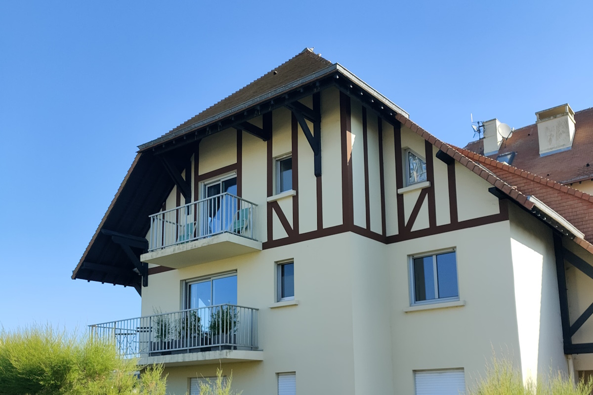 Résidence calme parking gratuit bord de mer Normandie